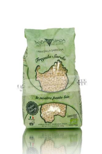 Fregola bio, Nudeln aus Sardinien, biologisch