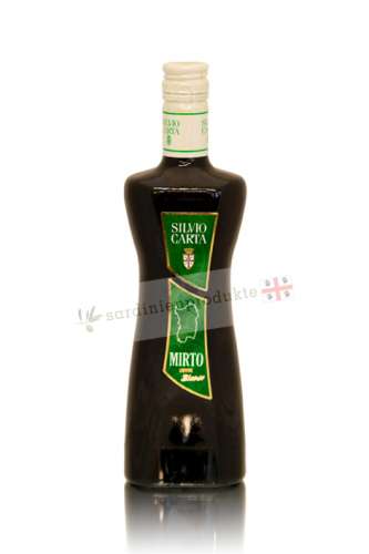 Flasche 0,5lt Mirto bianco, Silvio Carta