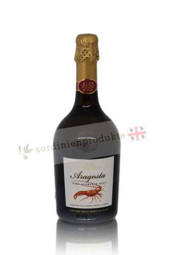 Aragosta Spumante Brut, Sekt aus Sardinien