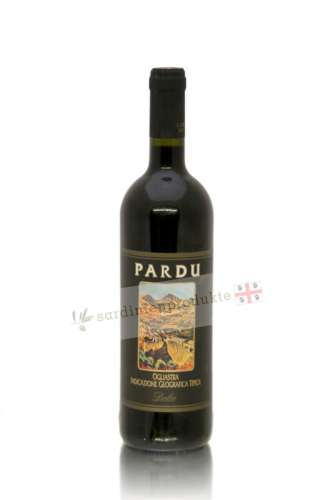 Flasche Pardu süßer Rotwein