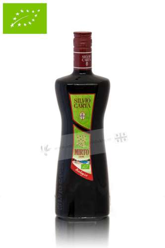 Flasche mit 0,7lt, Mirto rosso von Silvio Carta Sardinien
