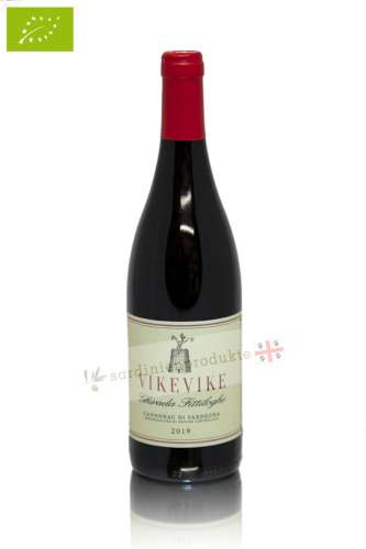 Flasche mit 0,75lt Cannonau von Vike Vike