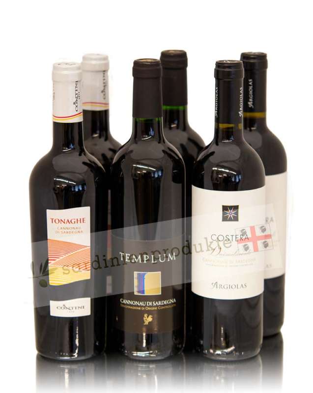 6 Flaschen - Tonaghe - Costera - Templum