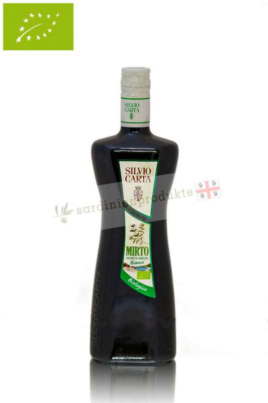 Flasche 0,7lt Mirto bianco biologico von Silvio Carta, Sardinien