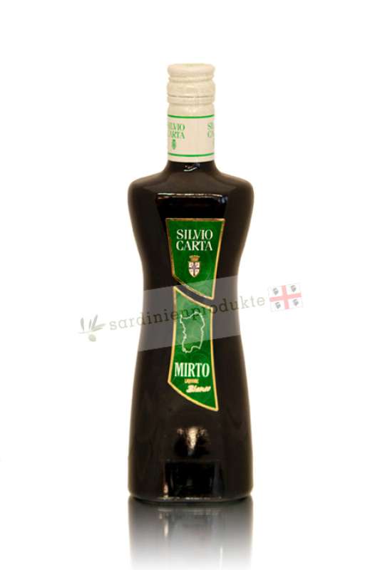 Flasche 0,5lt Mirto bianco, Silvio Carta
