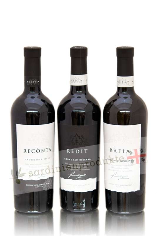 Santa Maria la Palma mix , 3 Flaschen