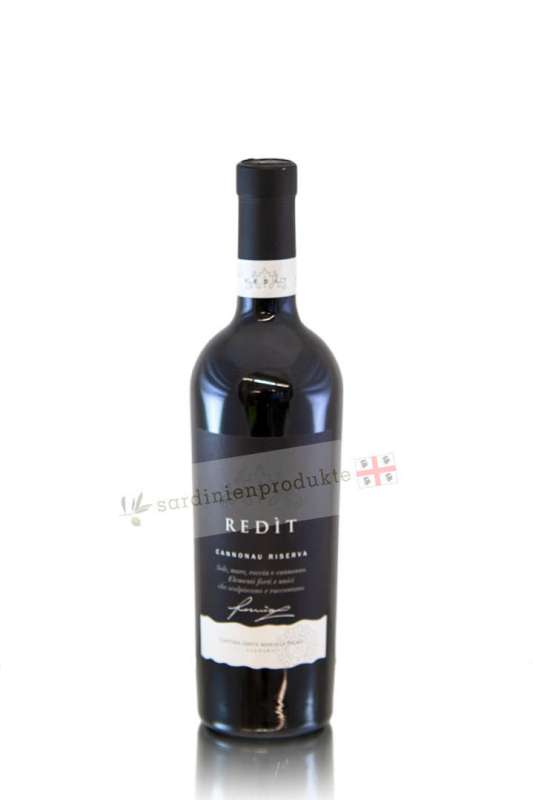 Cannonau der Kellerei Santa Maria La Palma, Redit DOC