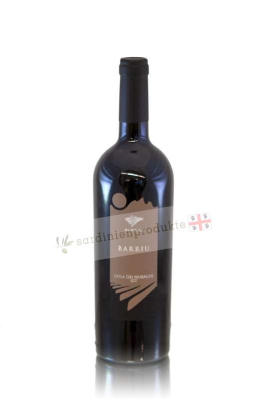 Flasche Barriu IGT Isola dei Nuraghi Rotwein aus Sardinien