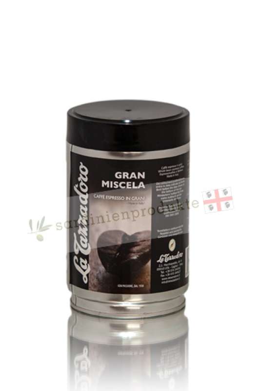 Dose mit Kaffee Gran Miscela, 250 gr, La Tazza d'Oro