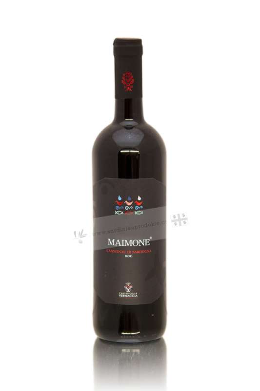 Maimone, Cannonau von der Cantina della Vernaccia