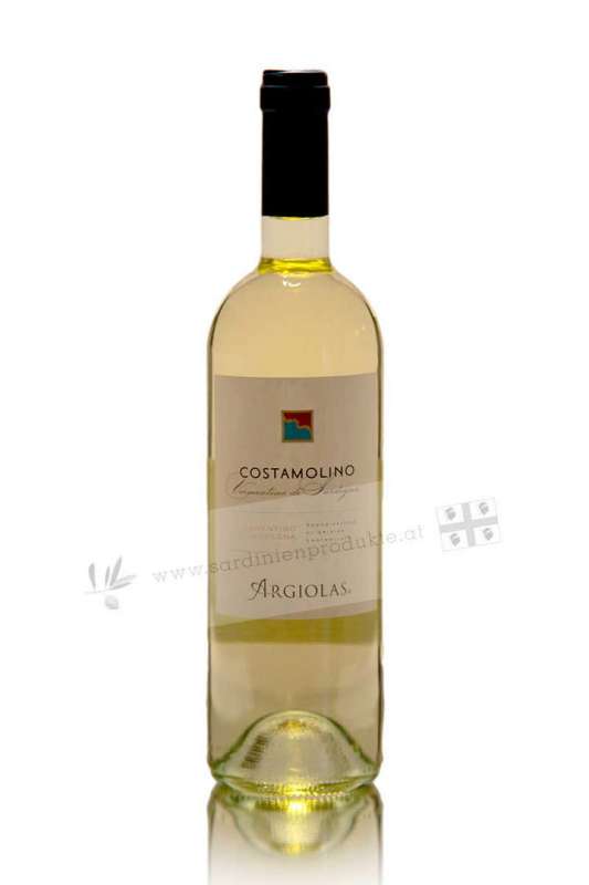 Argiolas Costamolino Vermentino DOC - Vollmundiger Weißwein aus Sardinien
