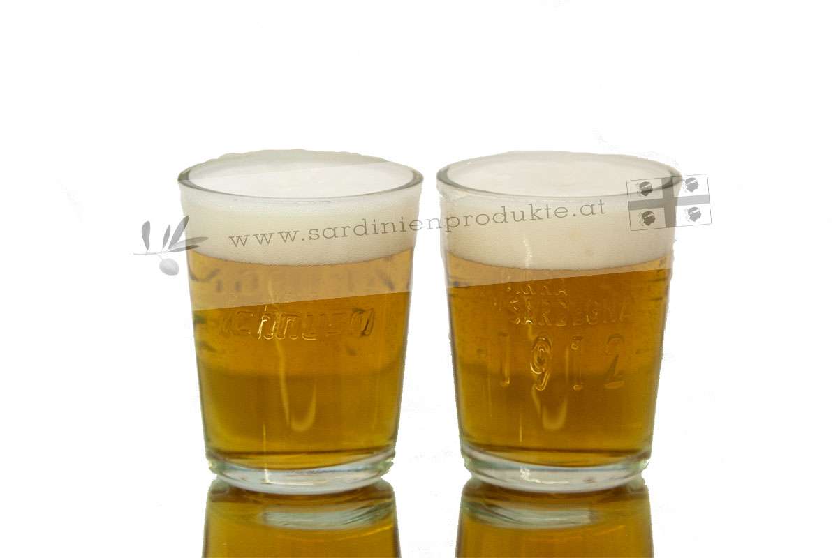 Ichnusa Gläser, 0,2lt, 6 Stück