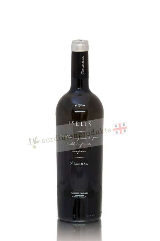 Weisswein aus Sardinien, Iselis Bianco, 0,75 Liter, Cantina Argiolas, Serdiana, Sardinien