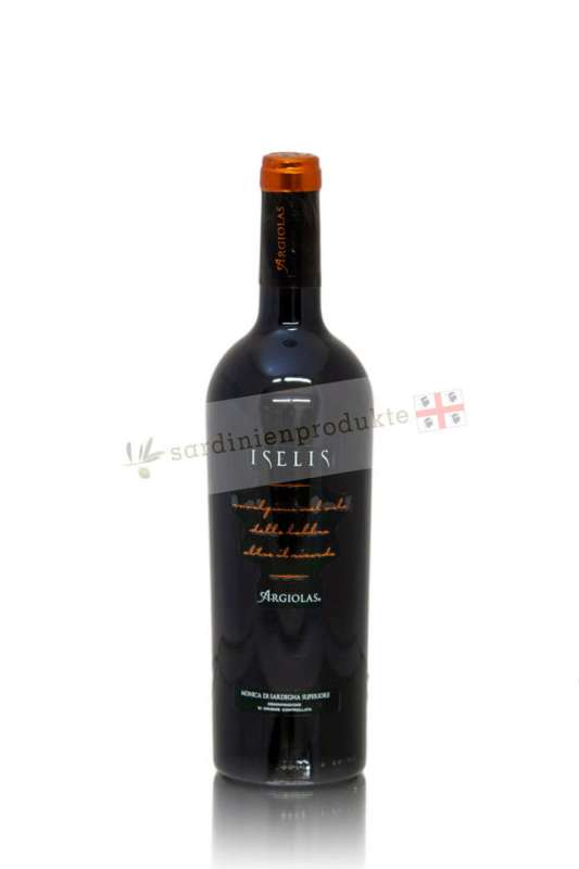 Cuvee aus Sardinien, Iselis rosso, Rotwein von Argiolas, Sardinien