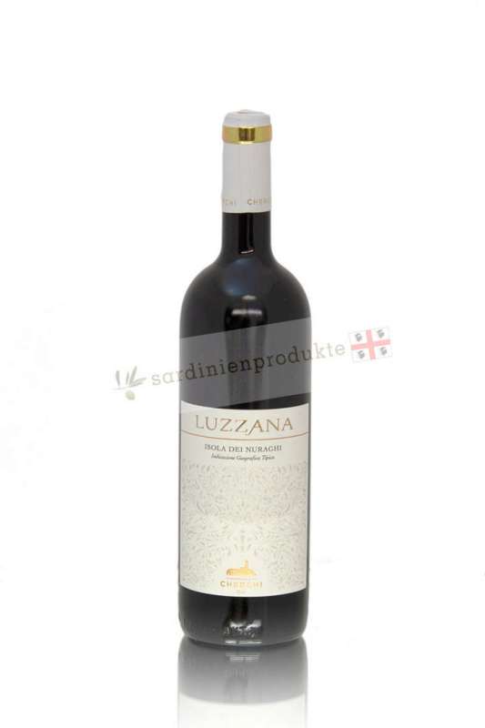 0,75 lt Cagnulari mit Cannonau, Luzzana, Cherchi, Usini, Sardinien