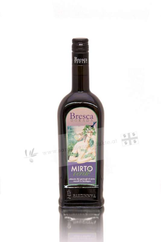 Grüner Myrthenlikör Bresca Dorada