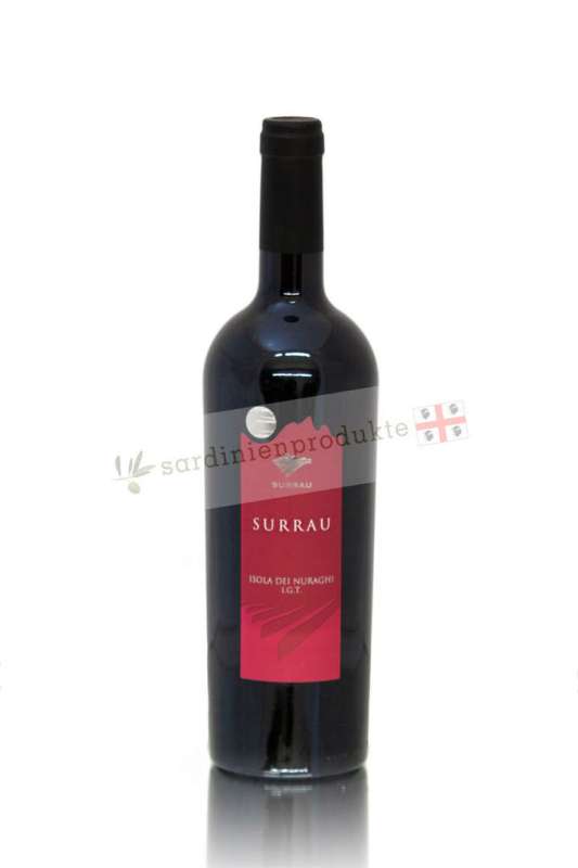 Flasche Surrau rosso IGT