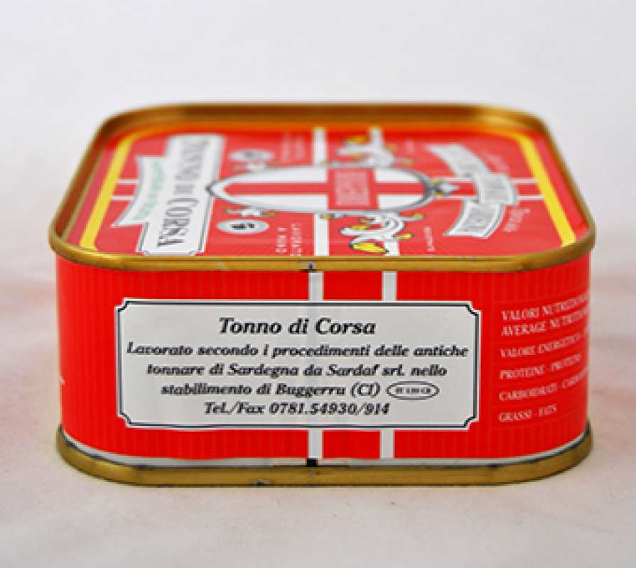 Thunfischfilet in Olilvenöl